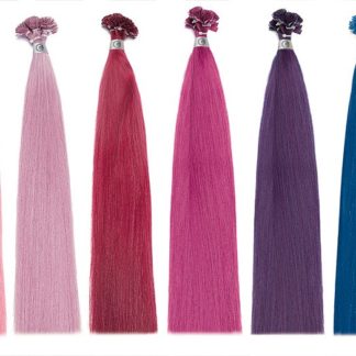 Hair-Extension Keratin Crazy Colors