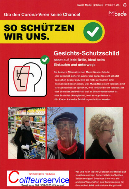 Gesichts-Schutzschild