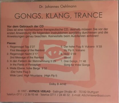 Gongs, Klang, Trance / CD – Bild 2